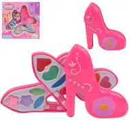 Make Up Set: Set palete de machiaj pe două niveluri în formă de toc înalt