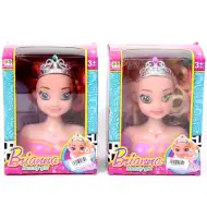 Manechină cap de păpușă - se poate pieptăna