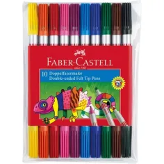 Marker care se poate spăla de 10 bucăţi - Faber-Castell