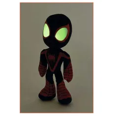 Marvel: Amazing Friends - Spider-Man Miles Morales pluș cu ochi care strălucesc în întuneric 25 cm imaginea 3