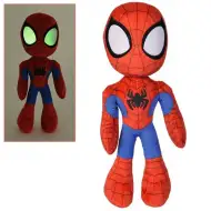 Marvel: Amazing Friends - Spider-Man Spidey jucărie de pluș ochi care strălucesc în întuneric 25 cm