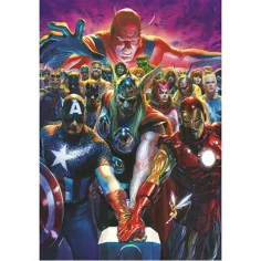 Marvel: Avengers poză de grup 1000 bucăți puzzle - Clementoni imaginea 2