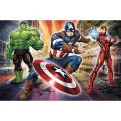 Marvel Avengers Trio 24 bucăți Maxi puzzle - Trefl imaginea 2