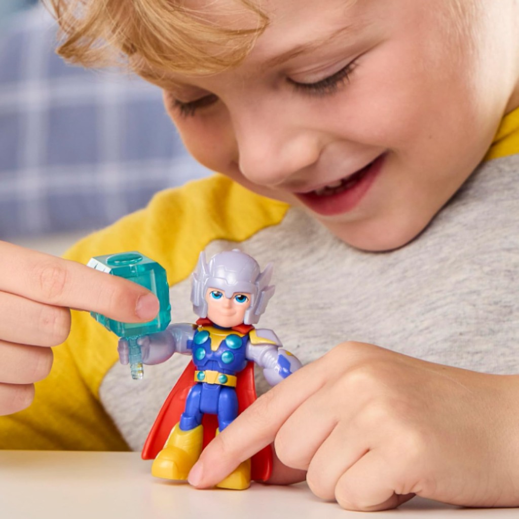 Marvel Iron Man și prietenii săi fantastici: figurina Thor cu accesorii - Hasbro imaginea 4