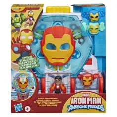 Marvel Iron Man și prietenii săi minunați - Hall of Armor set de joacă - Hasbro