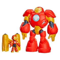 Marvel Iron Man și prietenii săi - Set de joacă Iron Man cu armură de dimensiuni mari - Hasbro imaginea 2