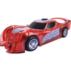 Marvel: Light Hero vehicul cu personaj Spider-Man, cu efecte de lumină și sunet - Jada Toys imaginea 2