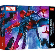Marvel Omul-Păianjen Pânza aventurii puzzle premium 1000 piese - Trefl