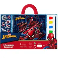 Marvel: Spider-Man caiet de colorat cu acuarele și abțibild