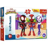 Marvel's Spidey and His Amazing Friends 30 bucăți puzzle - Trefl