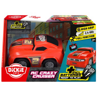 Mașină de curse teleghidată RC Crazy Cruiser 2,4 GHz – roșu - Dickie Toys