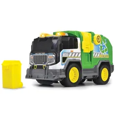 Mașină de gunoi cu efecte de lumină și sunet 30cm - Dickie Toys imaginea 5