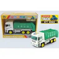 Mașină de gunoi model cu lumini 27cm