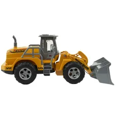 Mașină de lucru buldozer cu telecomandă RC cu efecte de lumină la scară 1/30 22cm imaginea 2