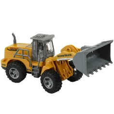 Mașină de lucru buldozer cu telecomandă RC cu efecte de lumină la scară 1/30 22cm imaginea 3