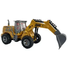 Mașină de lucru excavator cu telecomandă RC cu efecte de lumină la scară 1/30 24 cm imaginea 2