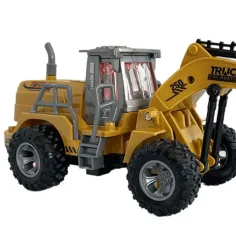 Mașină de lucru excavator cu telecomandă RC cu efecte de lumină la scară 1/30 24 cm imaginea 3