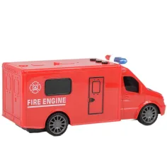 Mașină de pompieri cu telecomandă, sunete și lumini 1/24 imaginea 2