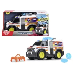 Mașină de salvare cu lumini și sunete 30cm - Dickie Toys