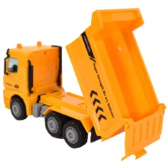 Mașină mare culoarea galbenă 17 cm imaginea 2