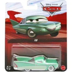 Mașini 3: Flo caracter mașinuță verde 1/55 - Mattel