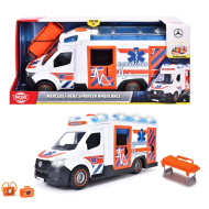 Mașinuță ambulanță Mercedes-Benz Sprinter cu lumină și sunet 35 cm - Dickie Toys