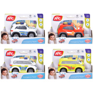 Mașinuță de intervenție de urgență ABC cu lumină și sunet, diverse modele, 1 bucată - Dickie Toys