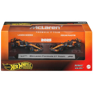 Mașinuță Hot Wheels F1 Pachet de 2 - McLaren: Norris + Piastri - Mattel