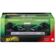 Mașinuță Hot Wheels F1 Pachet de 2 - Sauber: Hülkenberg + Bortoleto - Mattel
