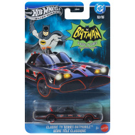 Mașinuță Hot Wheels Silver Series: Classic TV Series Batmobile 1/64 - Mattel