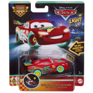 Mașinuță personaj cu lumini Fulger McQueen Cars 1/55 – Mattel