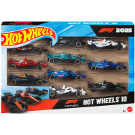Mașinuțe Hot Wheels: Set F1 cu 10 bucăți - Mattel