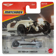 Matchbox: 2021 Morgan 3 Wheeler mașinuță argintie 1/64 - Mattel