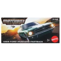 Matchbox A Film: 1968 Ford Mustang Fastback mașină de jucărie 1/64 – Mattel