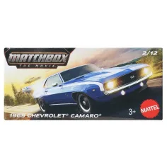 Matchbox A Film: 1969 Chevrolet Camaro mașinuță din carton 1/64 – Mattel