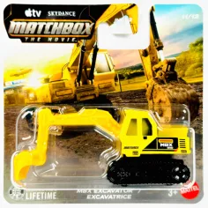 Matchbox A Film: Excavator mașină mică 1/64 - Mattel