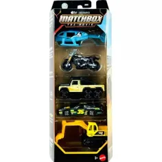 Matchbox A Film: Movie Heroes set de mașinuțe 5 buc - Mattel imaginea 1