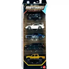 Matchbox A Film: Villain Pursuit set de mașinuțe 5 buc - Mattel