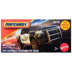 Matchbox: Mașină de jucărie 2024 Chevrolet Silverado PPV Truck în cutie 1/64 - Mattel