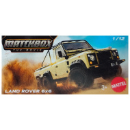 Matchbox: Mașinuță Land Rover 6x6 în cutie de carton 1/64 - Mattel