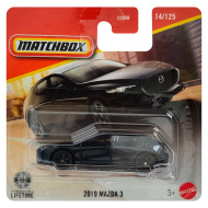 Matchbox: Mazda 3 2019 mașinuță 1/64 - Mattel