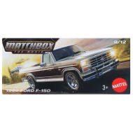 Matchbox Un Film: camionetă Ford F-150 din 1986 la scară 1/64 în cutie de carton – Mattel