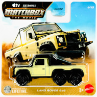 Matchbox Un Film: mașinuță Land Rover 6x6 1/64 - Mattel