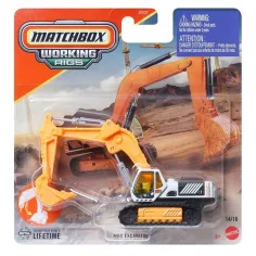 Matchbox: Working Rigs MBX Excavator utilaj 1/64 - Mattel