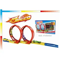 Max Speed pista de curse cu buclă dublă