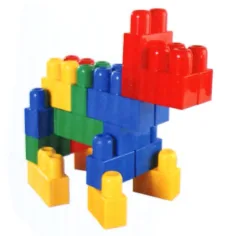 Maxi Blocks cărămizi de construcție cu camion - D-Toys imaginea 2