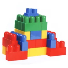 Maxi Blocks cărămizi de construcție cu camion - D-Toys imaginea 3