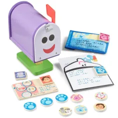 Melissa & Doug: Azur albastru cutie poștală joc educativ imaginea 3