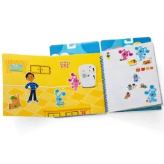 Melissa & Doug: Caiet cu autocolante reutilizabile Blue's Clues imaginea 2