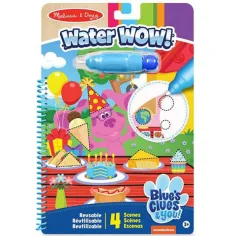 Melissa & Doug: Joc creativ de desenare a formelor albastre cu apă